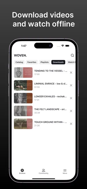WOVEN. screenshot 2