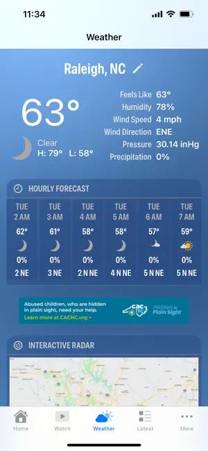 WRAL News Mobile iPhone screenshot 3