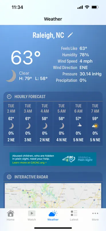 WRAL News Mobile screenshot 3 of 6