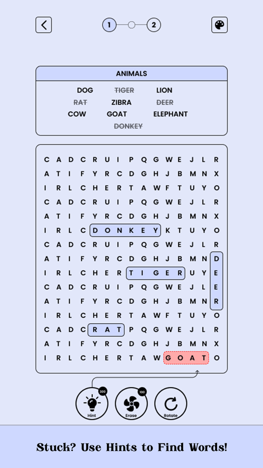 #7. Word Search - Super Hard (iOS) 게시자: DAYDREAMSOFT LLP