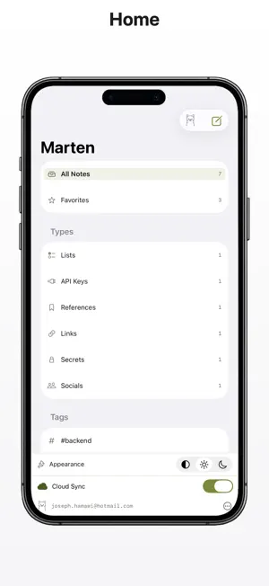 Marten: Markdown Code Notes screenshot 1