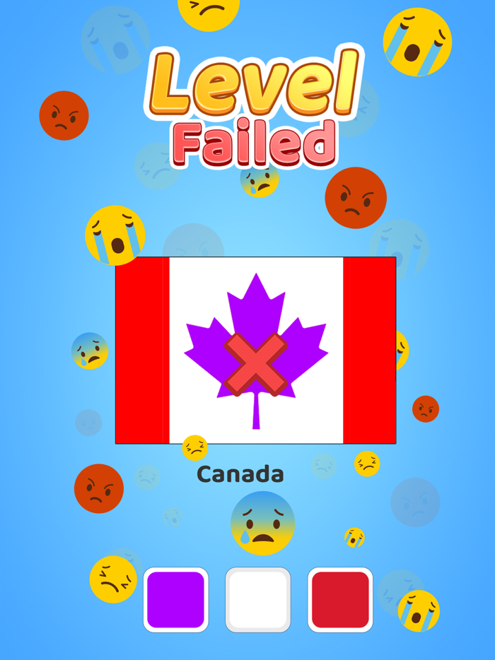 Paint Flag Color Match Puzzle