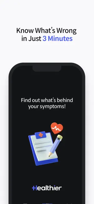 Healthier – Your Pocket Doctor screenshot 3