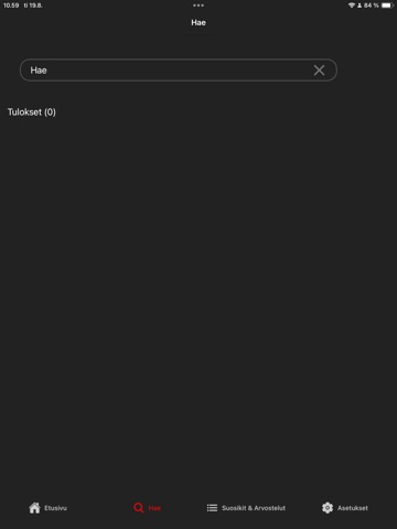 MovieApp+ iPad screenshot