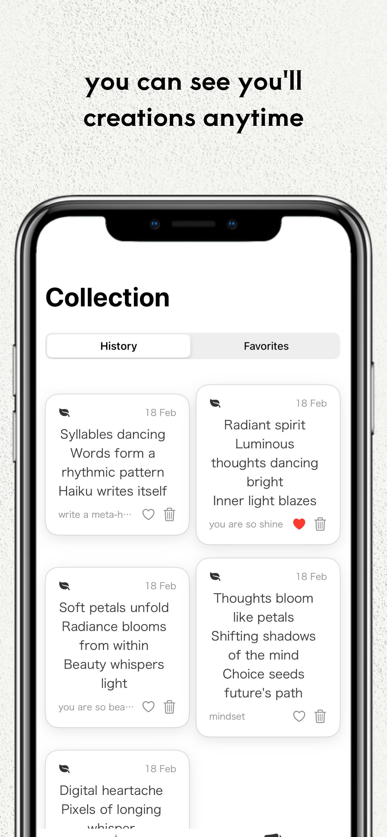 Haiku - AI Poem Generator screenshot 3