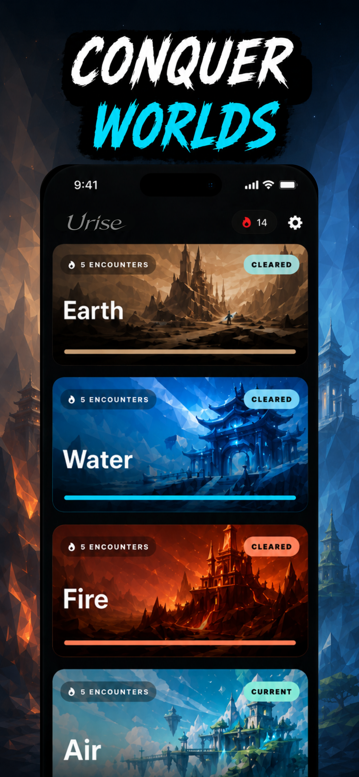 Urise - Fitness RPG screenshot 6