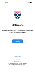 NU Signoffs screenshot #1 for iPhone