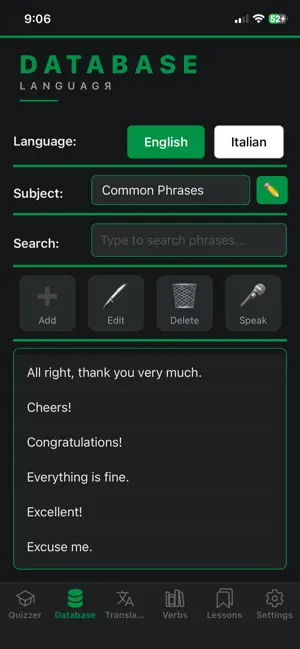 PocketKnife Language screenshot 2