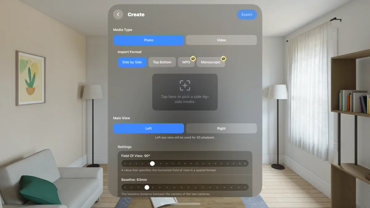 Spatially - 3D Video Maker screenshot 2