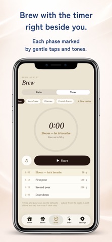 MyBrewNote: Coffee Journal iPhone screenshot