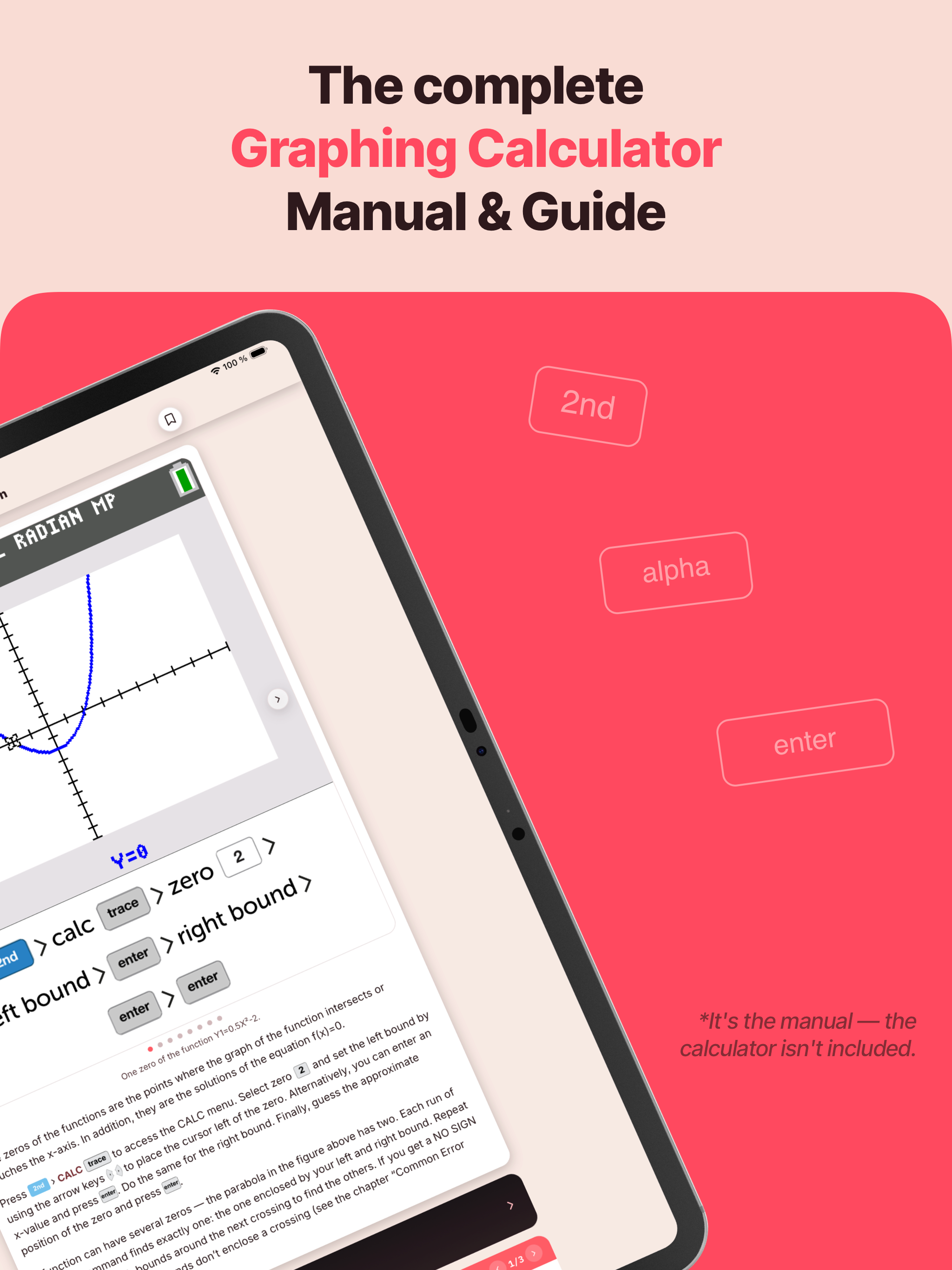 TI-84 CE Calculator Manual screenshot 7