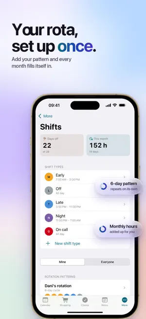 InSync: Couples Shift Calendar screenshot 2