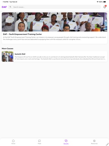Diaspora African Forum App ipad screenshot 4
