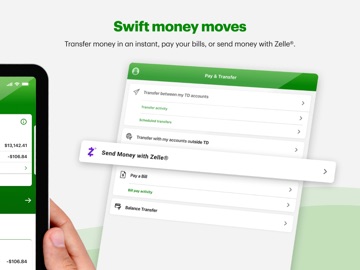 TD Bank (US) iPad screenshot