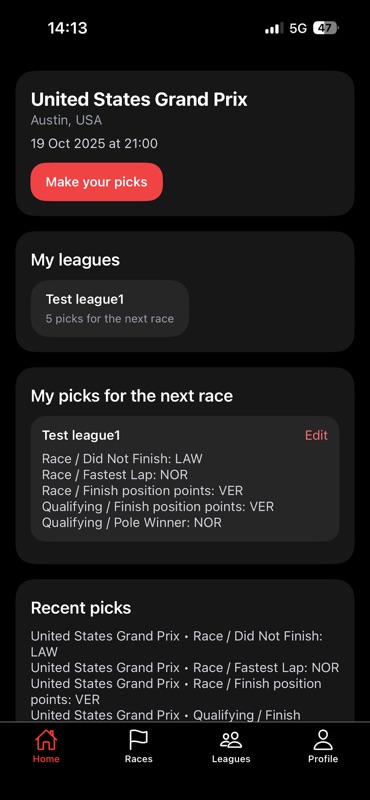 Grand Prix Fantasy screenshot 3
