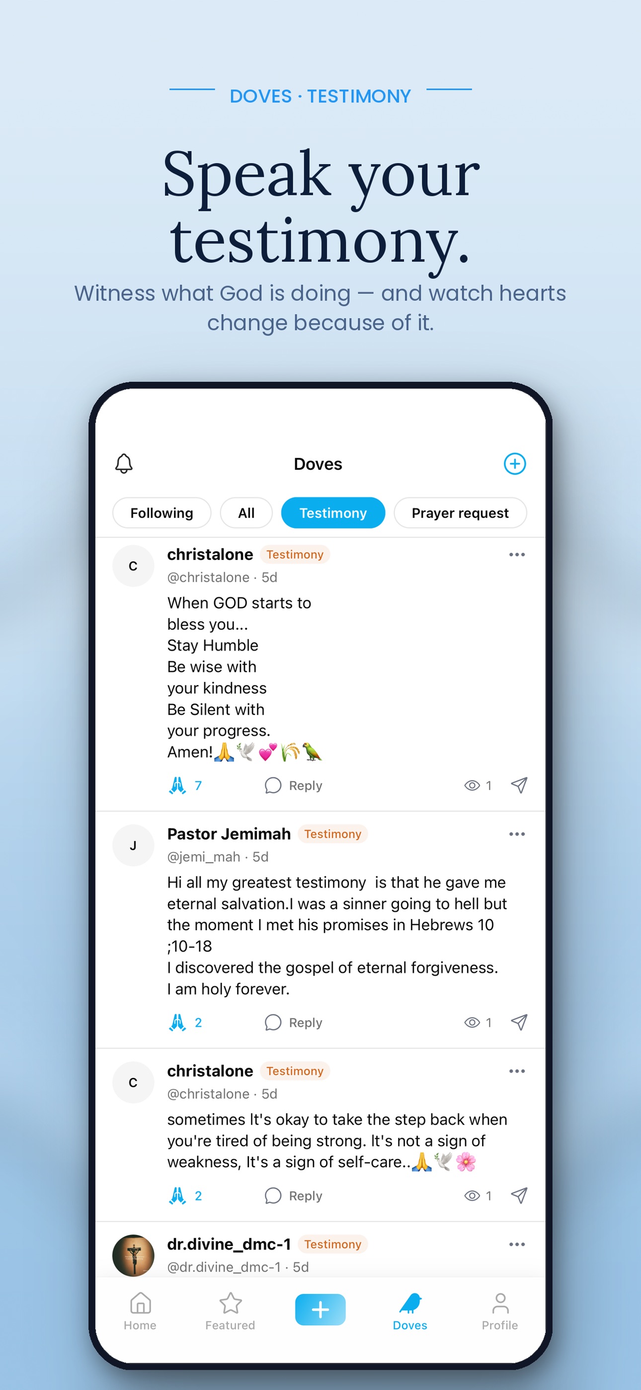Screenshot 5 of theWell Christian Social Media