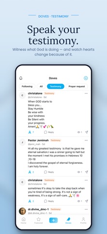 theWell Christian Social Media screenshot