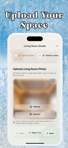 AI Living Room Design Planner screenshot