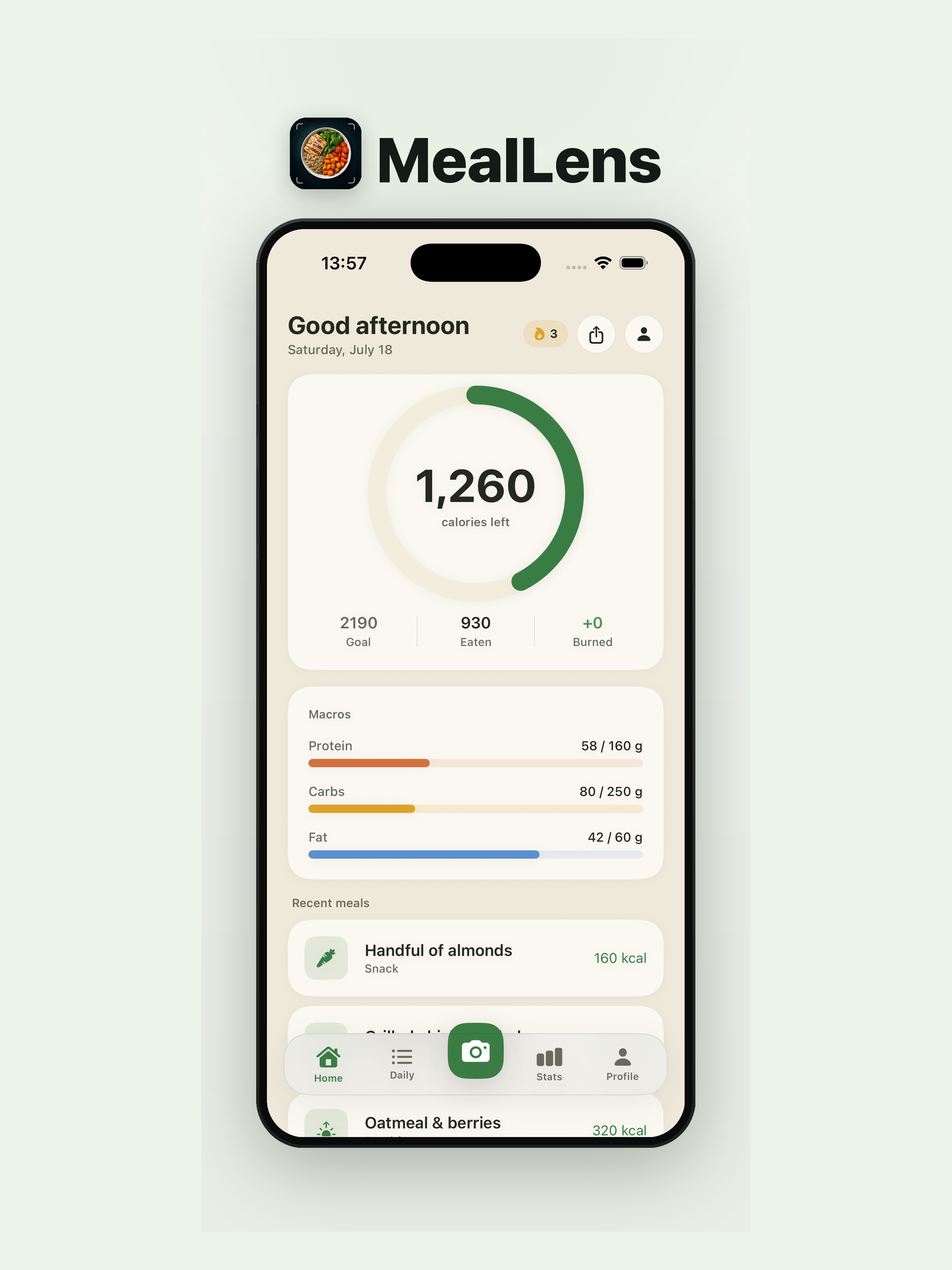 MealLens: AI Calorie Tracker screenshot 6