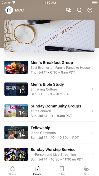 Manette Community Church Screenshot