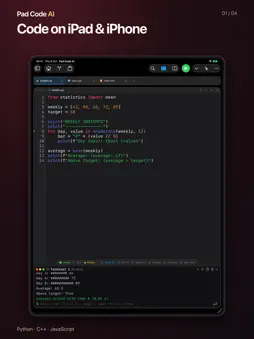 Pad Code AI: Code Editor & IDE screenshot 5