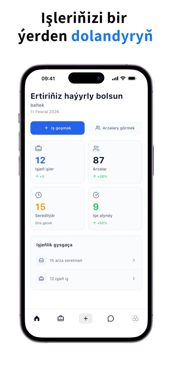 Screenshot #2 pour asman biznes: Işgär Tap