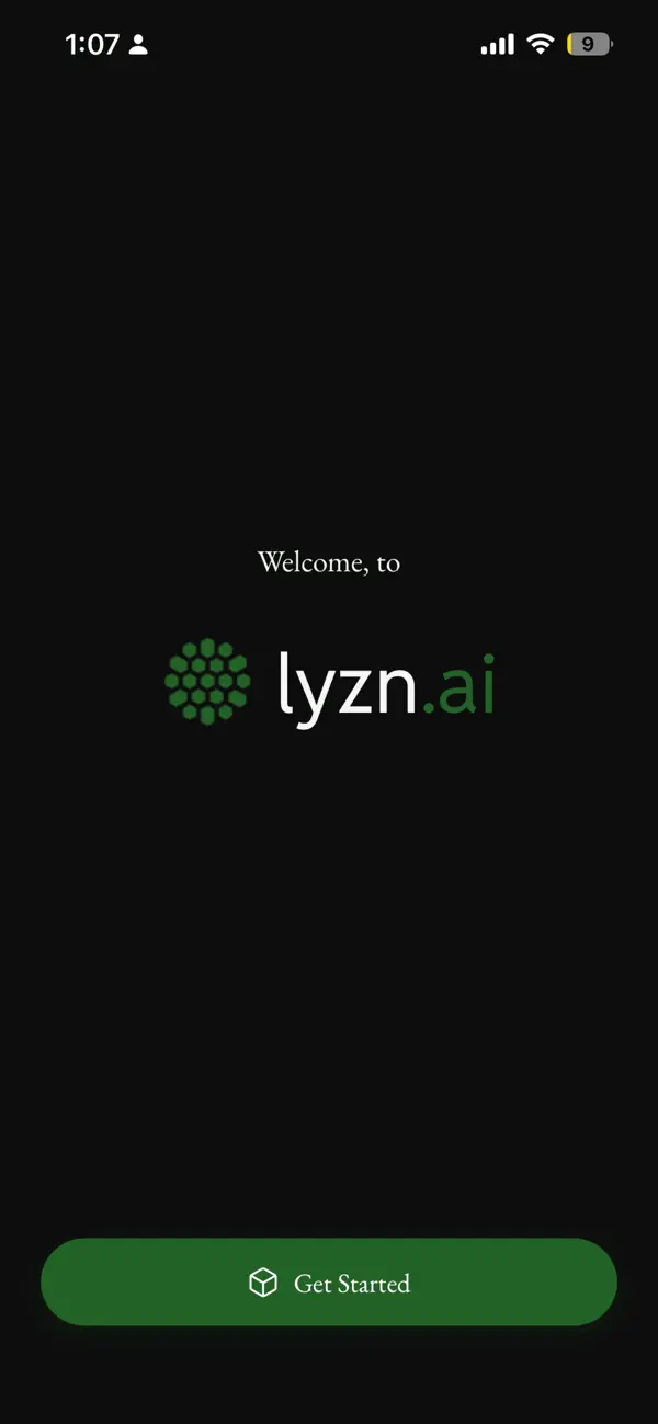 Screenshot #1 pour Lyzn AI