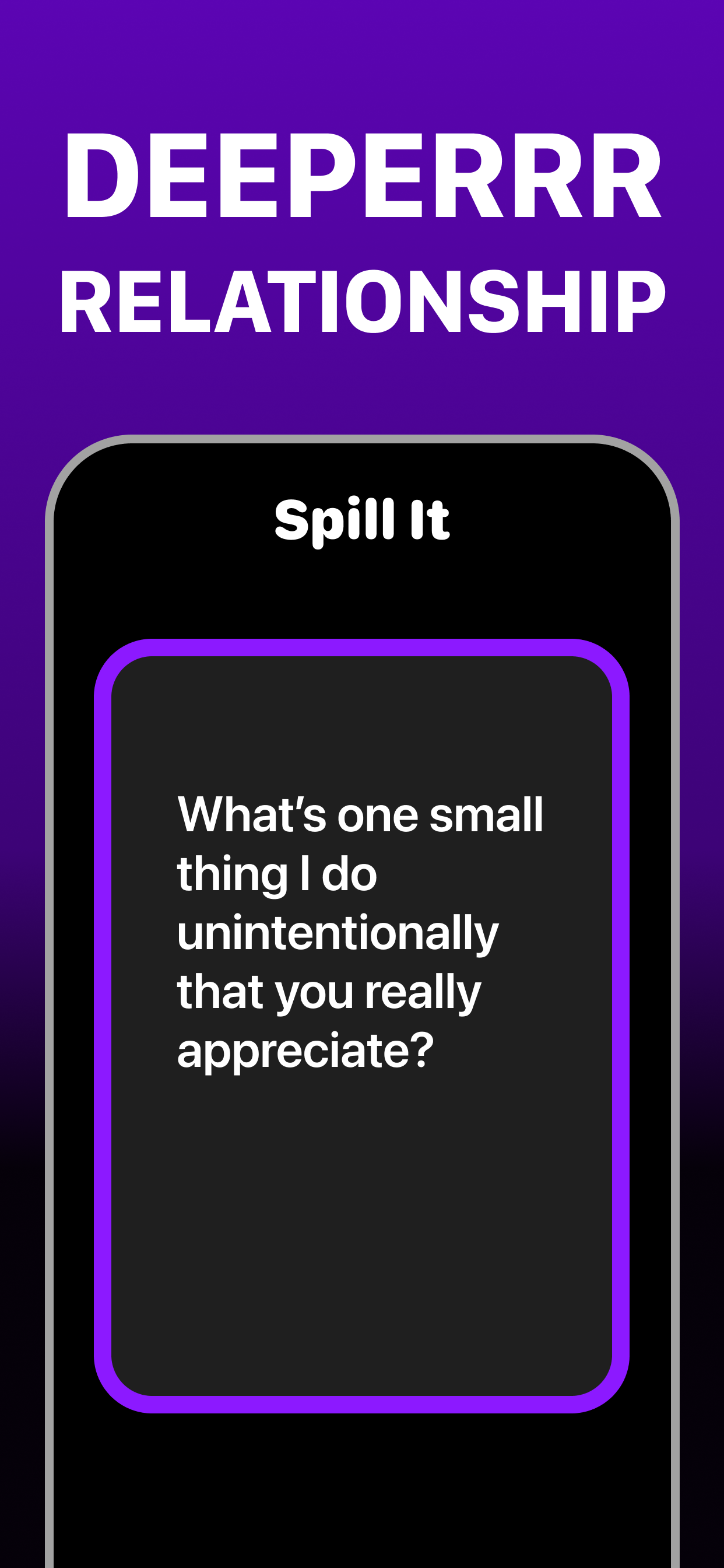 Spill It - Couples Questions screenshot 5