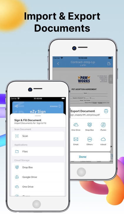 eZy Sign,Scan & Fill Documents screenshot-8