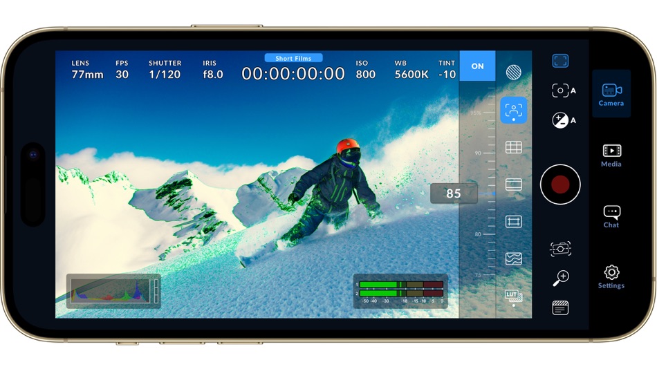 #3. Blackmagic Camera (iOS) 由: Blackmagic Design Inc