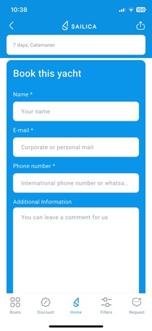 Sailica screenshot