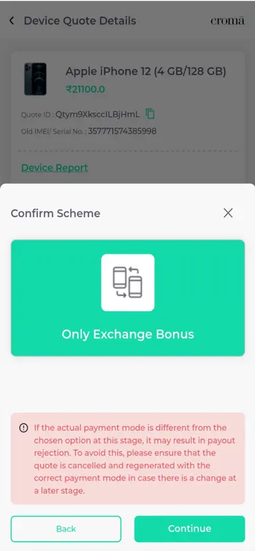 Croma Smart Exchange screenshot 2 of 10