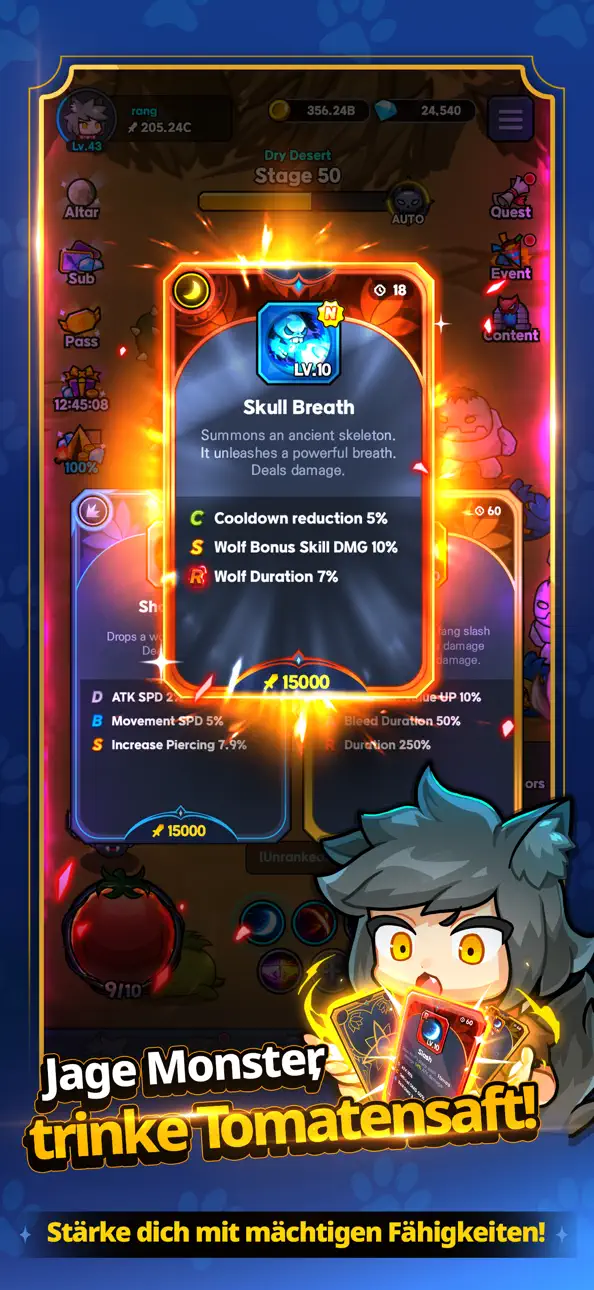 Go Go Wolf! iOS Mod IPA screenshot 4 - iOS game interface