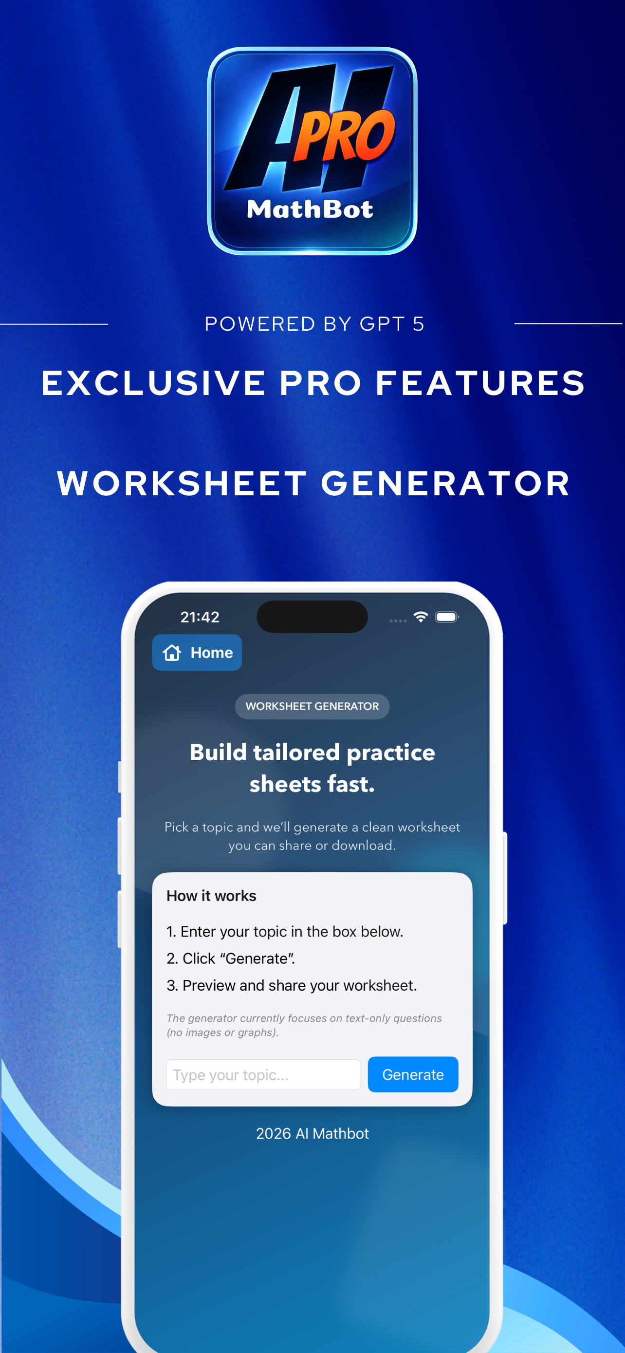 AI MathBot PRO