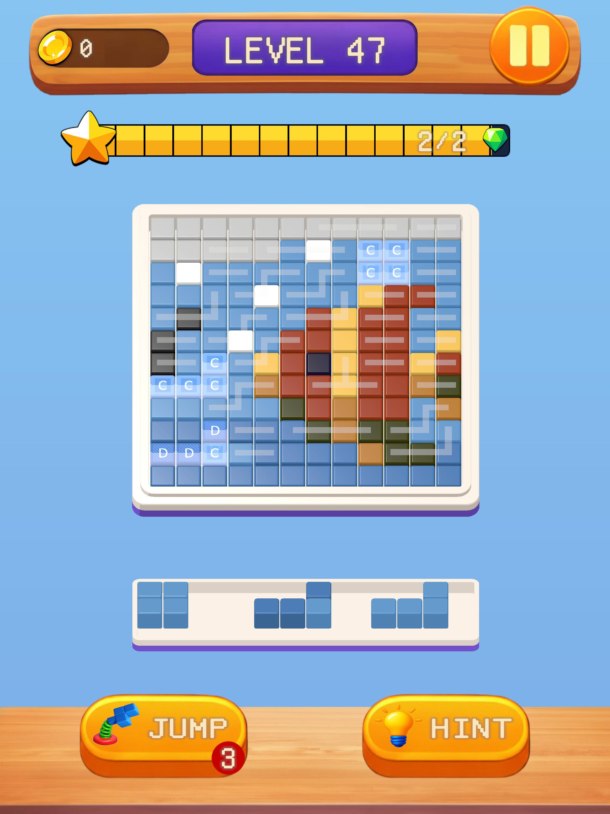 Pixel Block Jam Puzzle screenshot 11