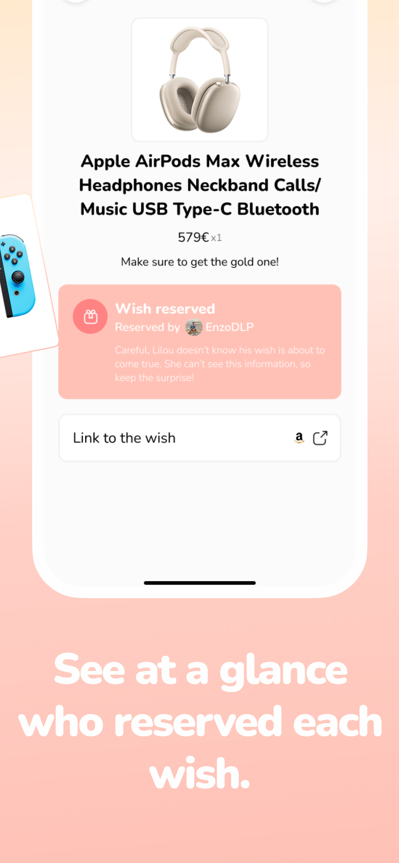 Wishlist & Gifts – Hopy screenshot 6