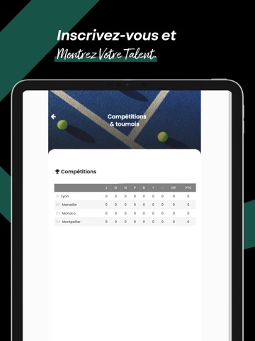 PADEL DES VALLEES iPad screenshot