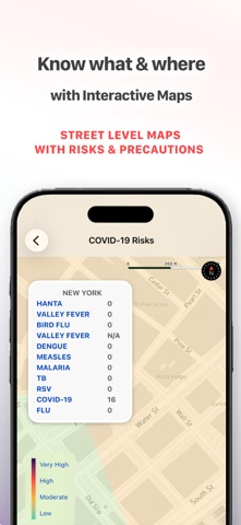 bub – Health Risk Alerts iPhone screenshot