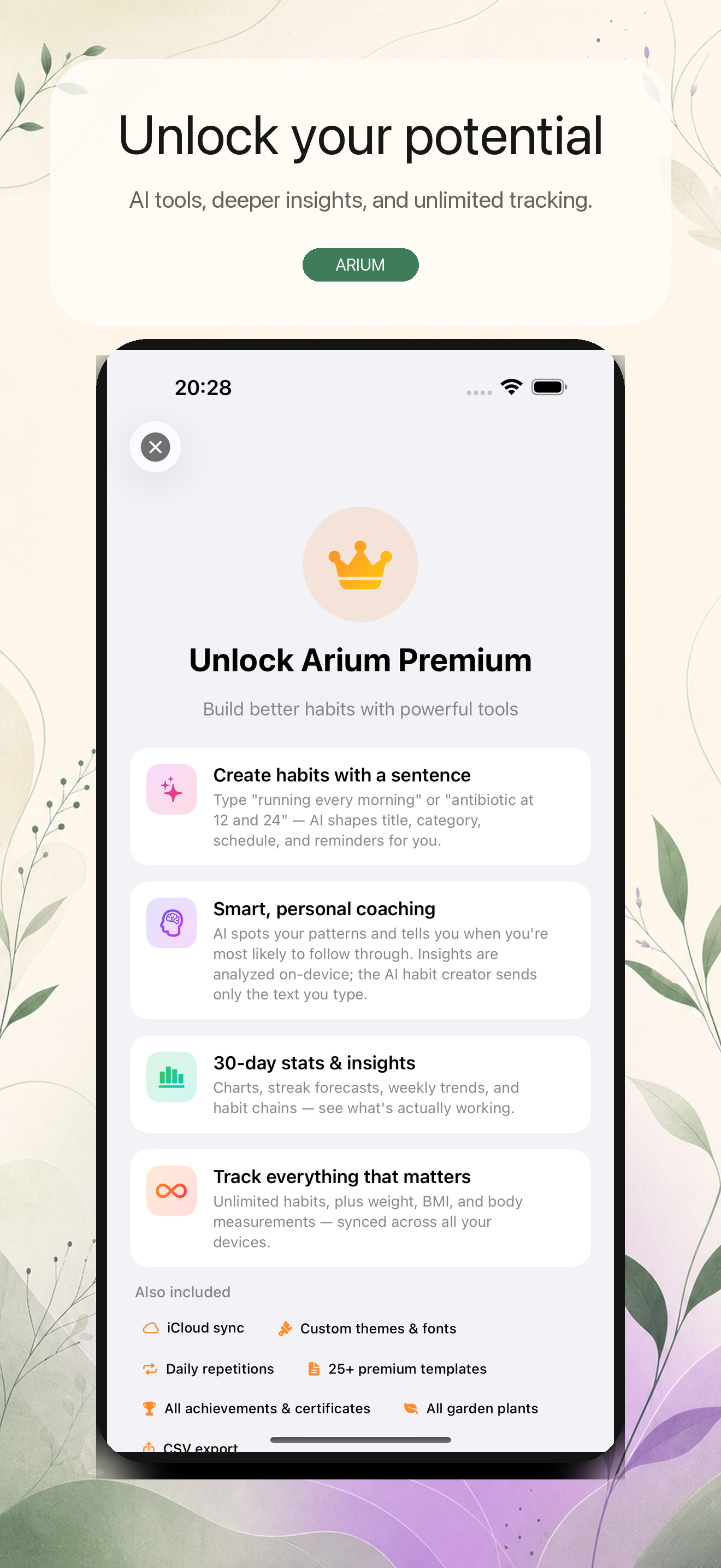 Arium – Habits screenshot 6