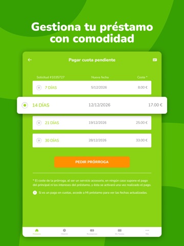 Moneyman・Préstamos Rápidos iPad screenshot 7