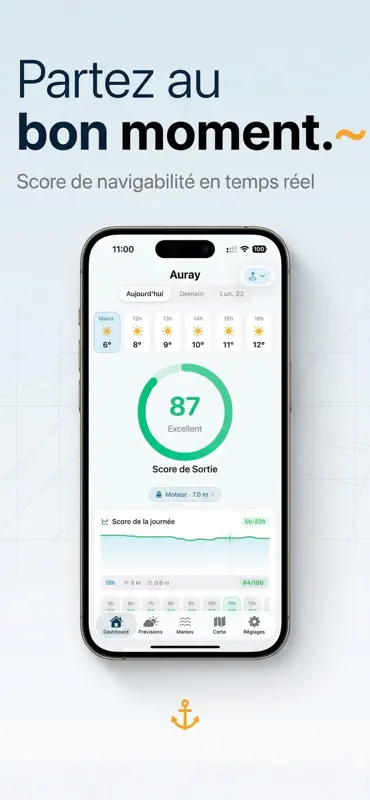 Houlenn : Météo Marine Côtière screenshot 1 of 8