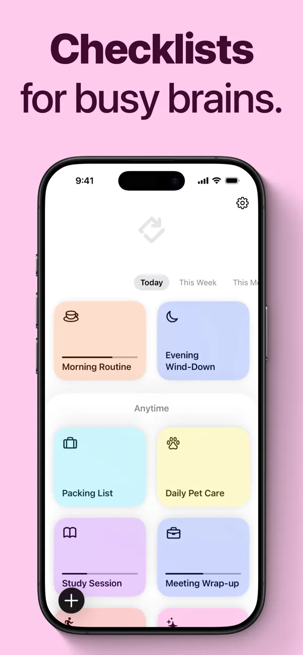 Screenshot #1 pour DoRepeat: Recurring Checklists