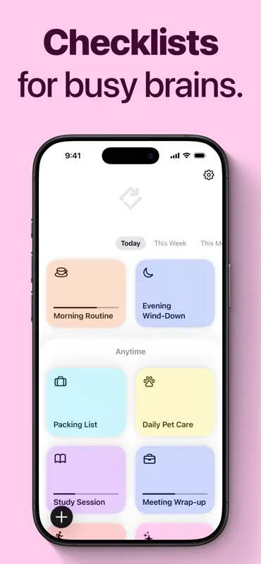 DoRepeat: Recurring Checklists screenshot 1 of 7