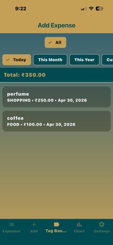 ExpenseTracker by Carboncubes screenshot