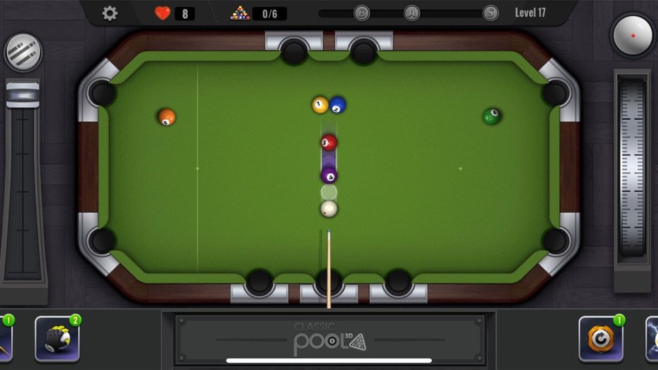#4. Classic Pool 3D: 8 Ball (iOS) By: IVYMOBI LIMITED