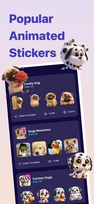 Pet Sticker Maker & Sounds screenshot 4