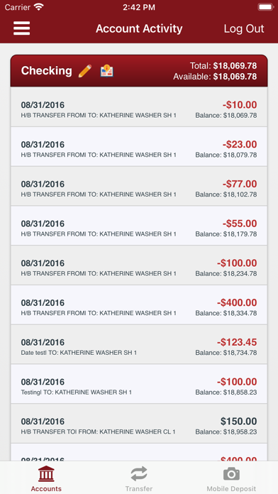 Erie Firefighters FCU Screenshot