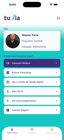TuVia Saúde iPhone screenshot