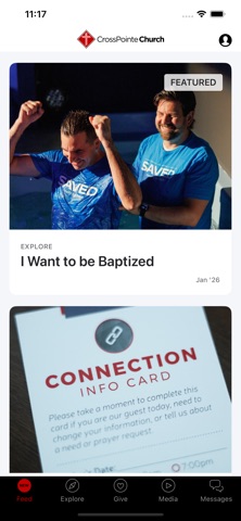 CrossPointe Westerville app screenshot