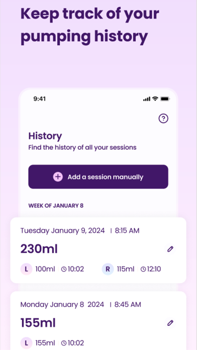 Perifit Pump Screenshot